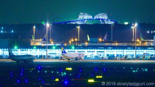 羽田空港国際ターミナル夜景